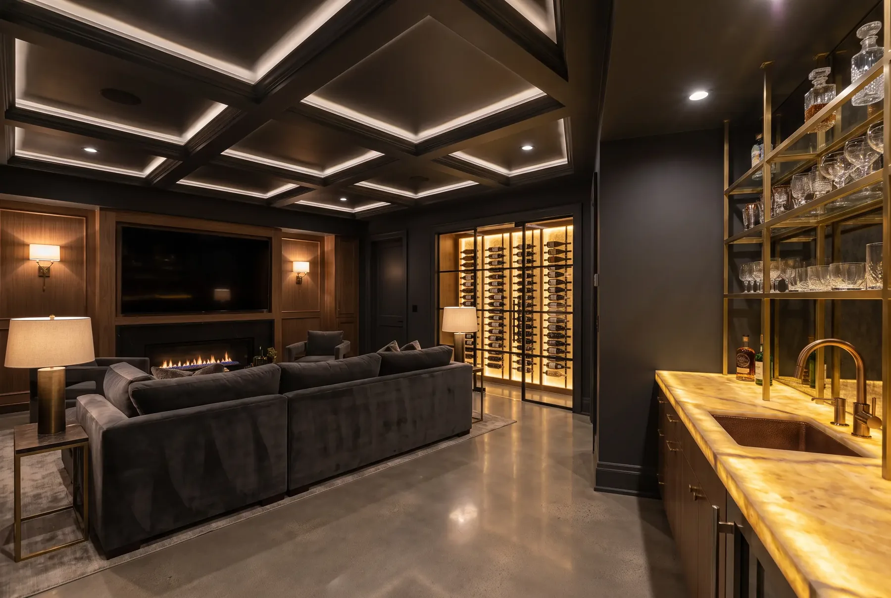 Basement finishing